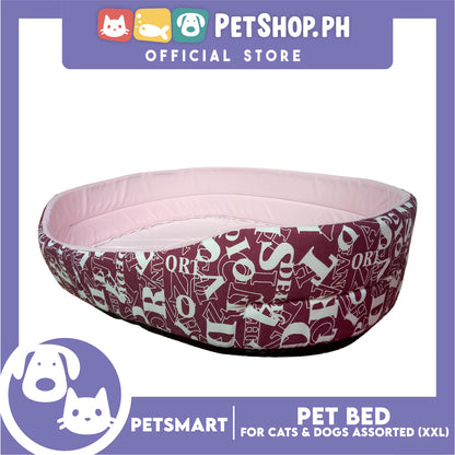 Pet Bed Soft and Comfortable Sleeping XXL (Assorted Colors and Designs) for Cats and Dogs