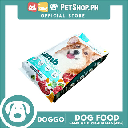 Doggo Lamb with Vegetables Dry Dog Food (3kg)