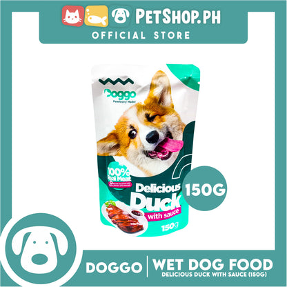 Doggo Delicious Duck with Sauce Wet Dog Food 150g