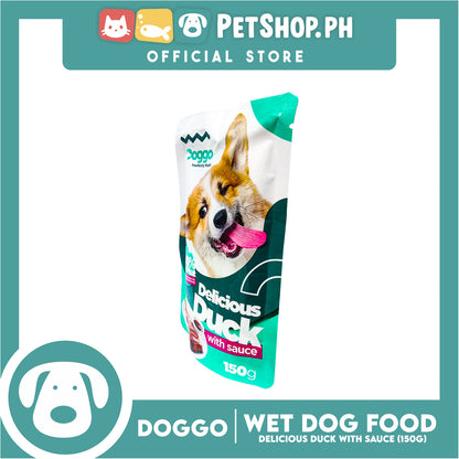 Doggo Delicious Duck with Sauce Wet Dog Food 150g