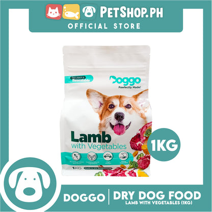 Doggo Lamb with Vegetable Dry Dog Food 1kg