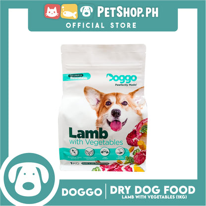 Doggo Lamb with Vegetable Dry Dog Food 1kg