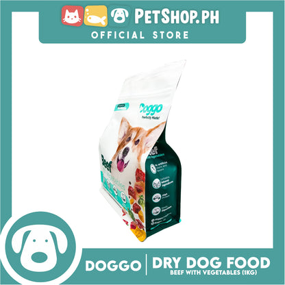 Doggo Beef with Vegetable Dry Dog Food 1kg