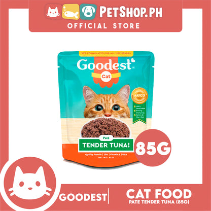 Buy 1 Get 1 ! Goodest Cat Tender Tuna Pate 85g Wet Cat Food