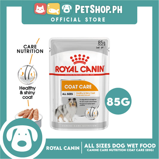 Royal Canin Coat Care Loaf (85g) Adult Wet Dog Food - Canine Care Nutrition