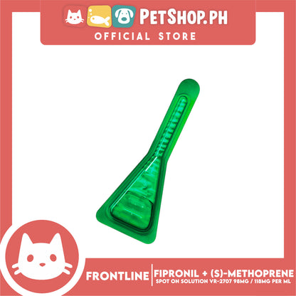 Frontline Plus For Cats 1 Pipette 0.50ml Anti Tick And Flea Spot-On Anti Itch Safe For Lactating and Pregnant Cats No Prescription Required