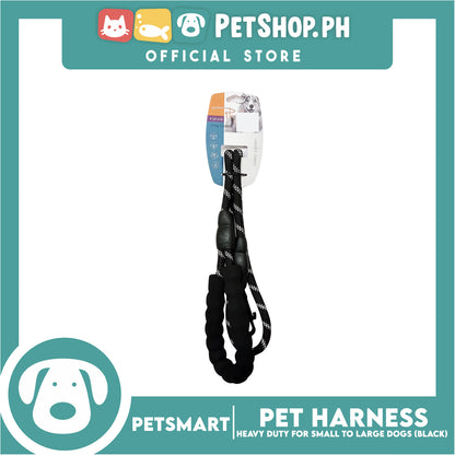 Pet Leash Heavy Duty for Small to Large Dogs (Black) 120cm XS