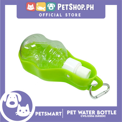 Pet Portable Drinking Cup Bottle Water Dispenser for Dogs Foldable CWSJ2556 (Green)