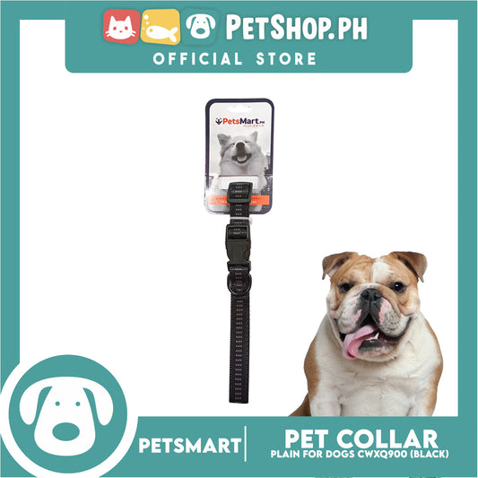 Pet Dog Collar Adjustable Buckle (Black) CWXQ900