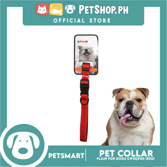 Pet Dog  Collar Adjustable Buckle (Red) CWXQ900