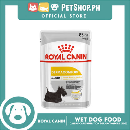 Royal Canin Dermacomfort Loaf (85g) Adult Wet Dog Food - Canine Care Nutrition