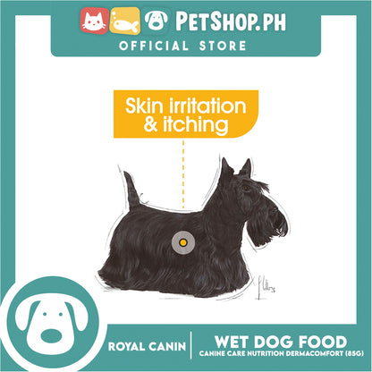 Royal Canin Dermacomfort Loaf (85g) Adult Wet Dog Food - Canine Care Nutrition