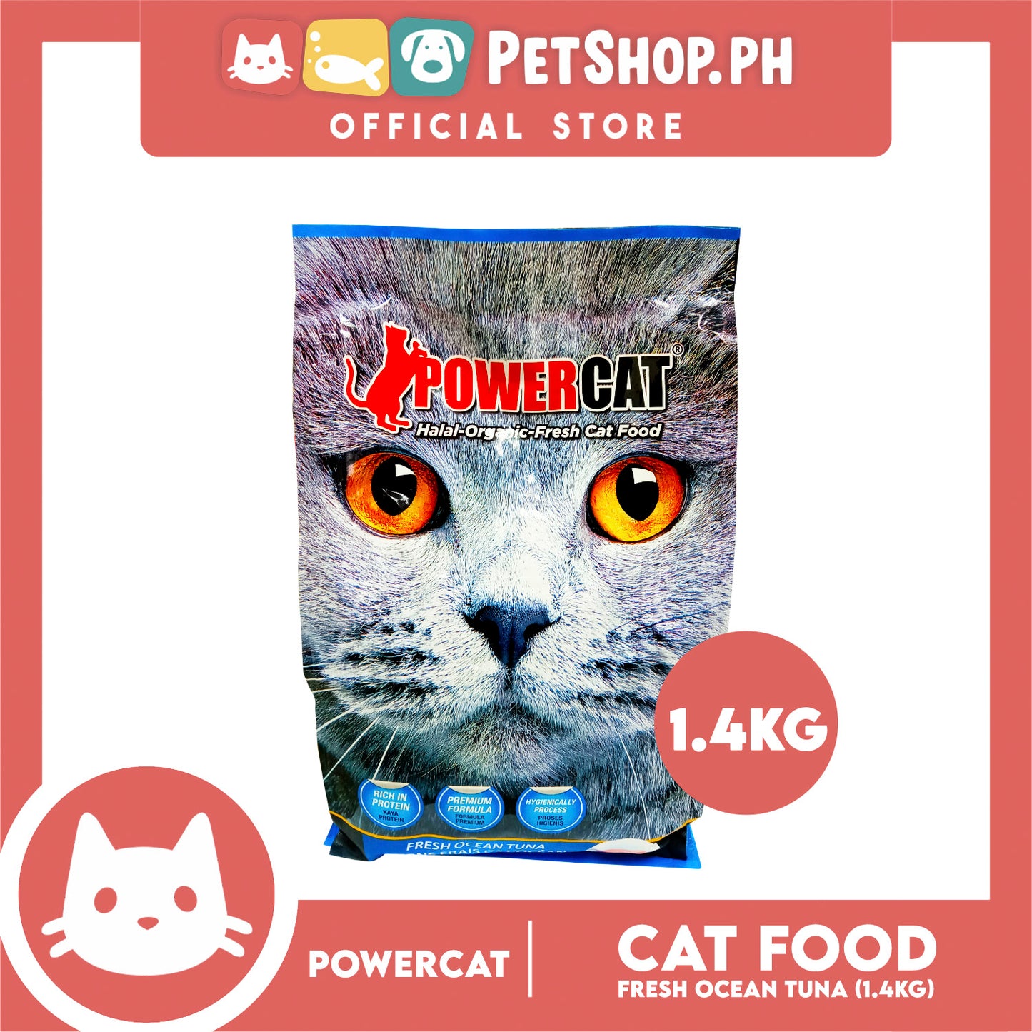 Powercat Fresh Ocean Tuna 1.4kg
