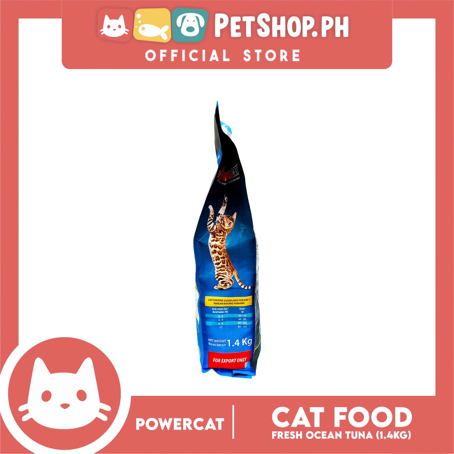 Powercat Fresh Ocean Tuna 1.4kg
