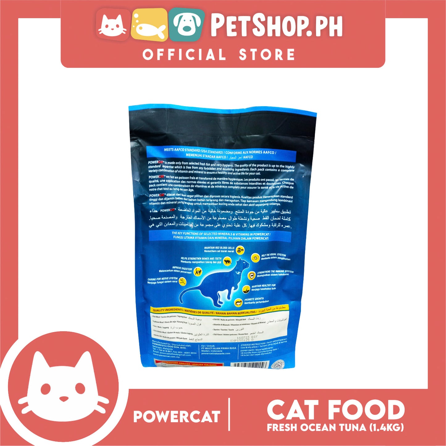 Powercat Fresh Ocean Tuna 1.4kg