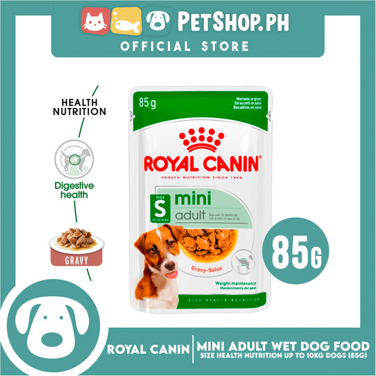 Royal Canin Mini Adult (85g) Wet Dog Food - Size Health Nutrition