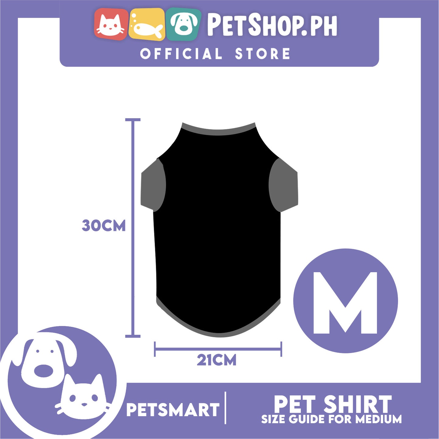 Pet Shirt Bear Design White Fleece (Medium)  Cats and Dogs