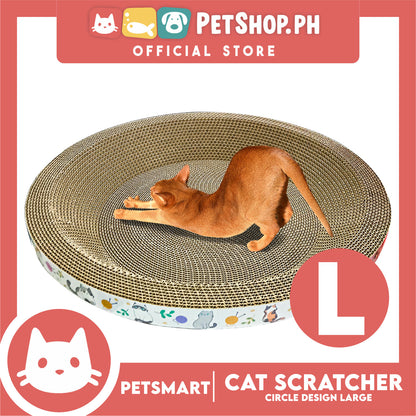 Pet Cat Scratching Bowl-Shaped Corrugated Paper with Free Catnip (Large)