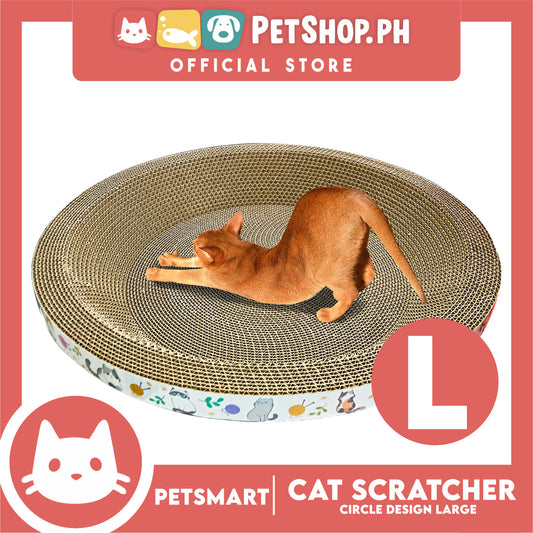 Pet Cat Scratching Bowl-Shaped Corrugated Paper with Free Catnip (Large)