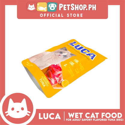 Luca Wet Cat Food (Savory Flavored Tuna) 95g for Adult Cats