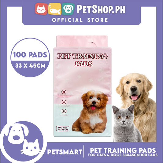 Pet Training Pads Pee Pads (100 Pads) 33 x 45 cm