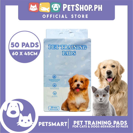 Pet Training Pads Pee Pads (50 Pads) 60 x 45 cm