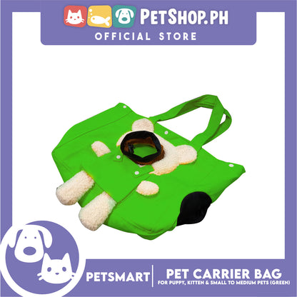 Pet Carrier Tote Bag Small Cat and  Dog Carrier Handbag  (Green)