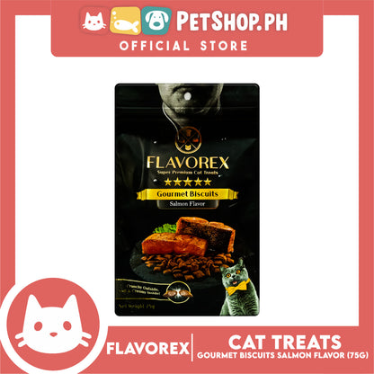 Flavorex Gourmet Biscuit (Salmon Flavor) Cat Treats 75g