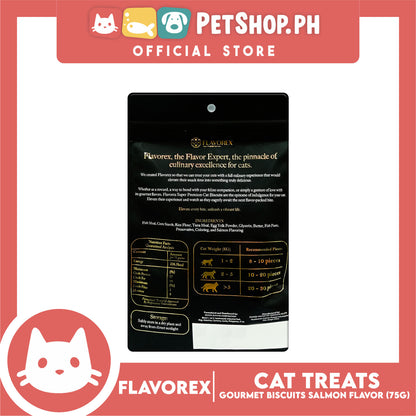 Flavorex Gourmet Biscuit (Salmon Flavor) Cat Treats 75g