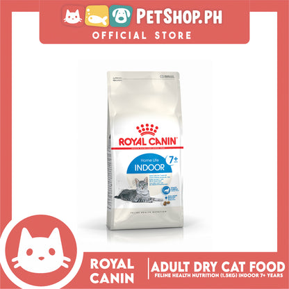 Royal Canin Indoor 7+ (1.5kg) Adult Dry Cat Food - Feline Health Nutrition