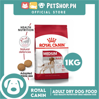 Royal Canin Medium Adult (1kg) Dry Dog Food - Size Health Nutrition