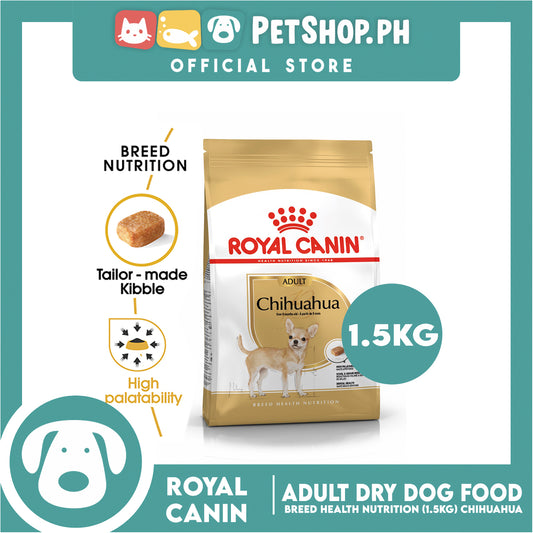 Royal Canin Chihuahua Adult (1.5kg) Dry Dog Food - Breed Health Nutrition
