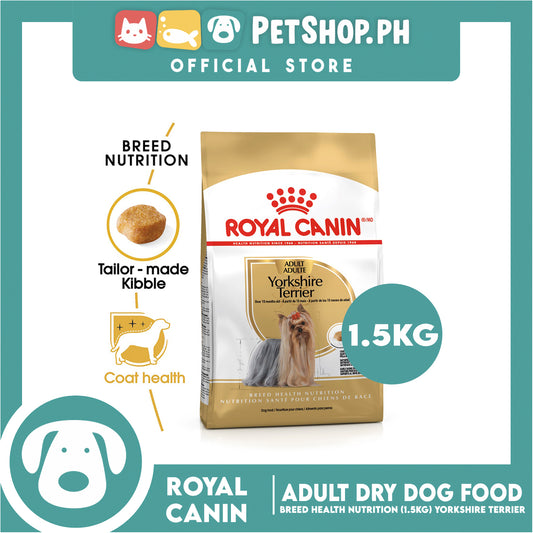 Royal Canin Yorkshire Adult (1.5kg) Dry Dog Food - Breed Health Nutrition
