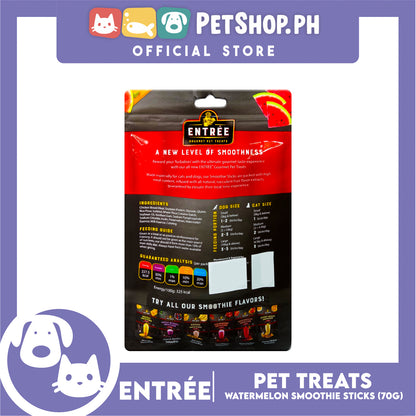 Entree Gourmet Watermelon Smoothie in Sticks Pet Treats 70g
