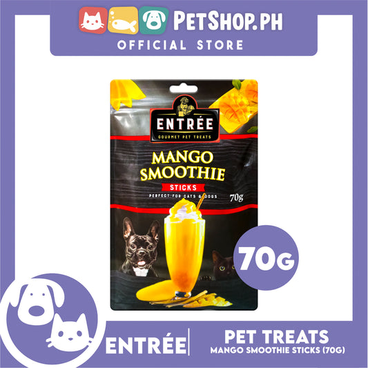 Entree Gourmet Mango Smoothie in Sticks Pet Treats 70g