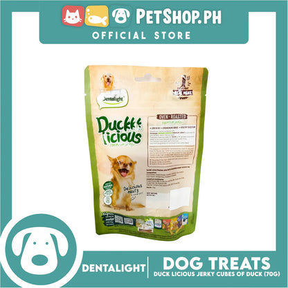 Dentalight Duckkk Licious Premium Jerky  (Duck Wrapped Sweet Potato) Oven-roasted 70grams
