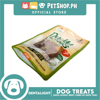 Dentalight Duckkk Licious Premium Jerky  (Duck Wrapped Sweet Potato) Oven-roasted 70grams