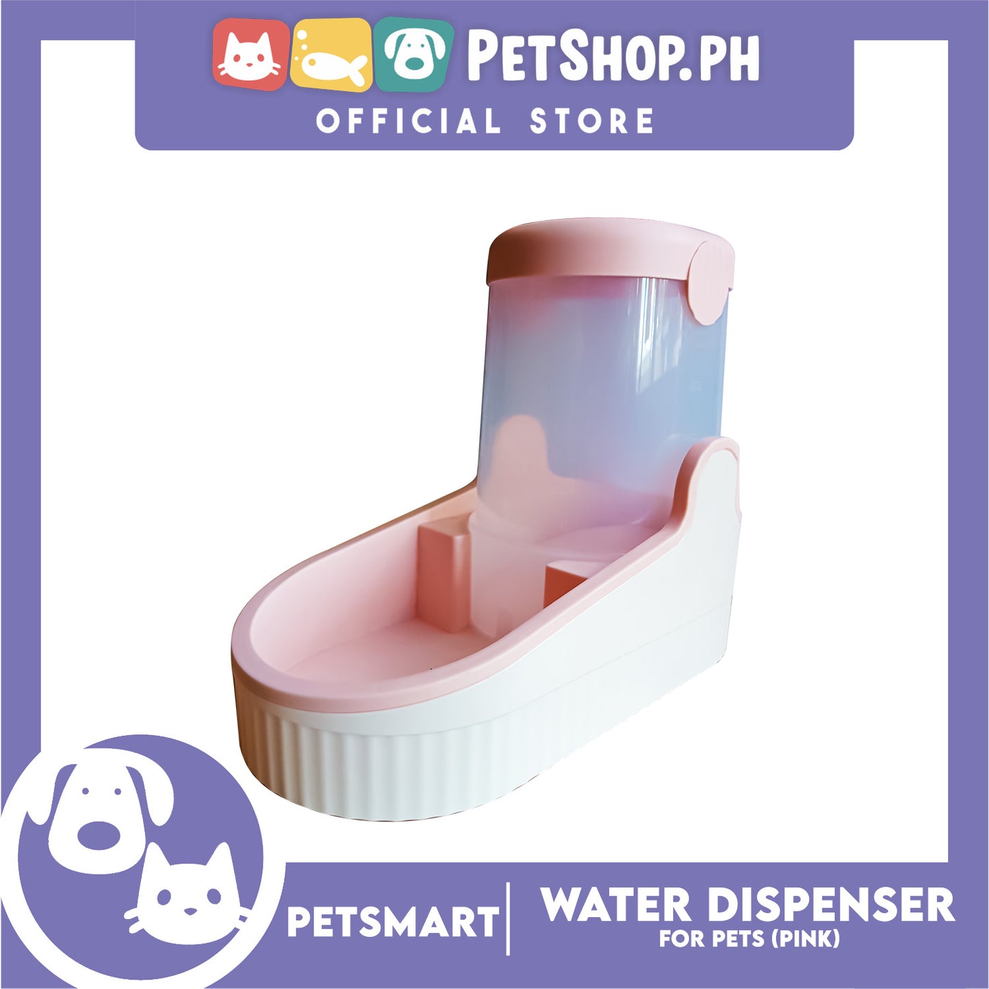 Automatic Pet Water Dispenser CWSJ2050 (Pink)