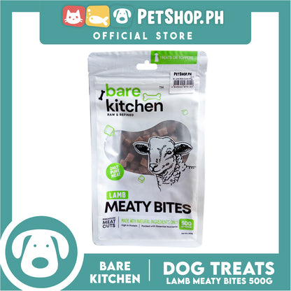 Bare Kitchen Meaty Bites (Lamb) Cubes Pet Treats 500g