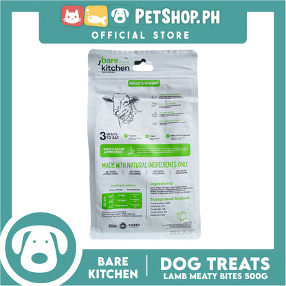 Bare Kitchen Meaty Bites (Chicken) Cubes Pet Treats 500g
