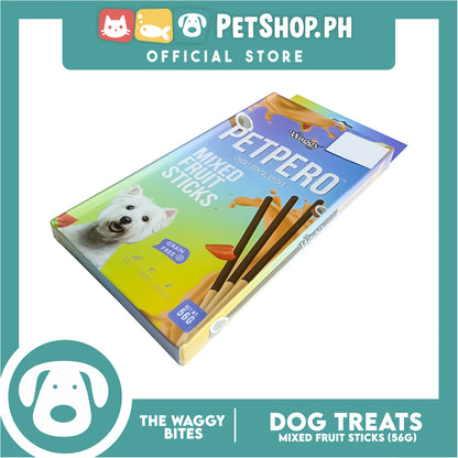 The Waggy Bites - Petpero Chewy Dental Sticks For Dogs (Mixed) 56g