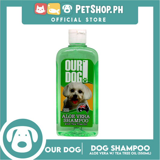 Our Dog Aloe Vera With Tea Tree Oil Dog Shampoo 550ml