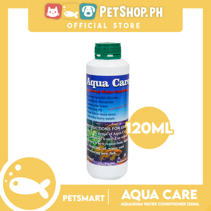 Aqua Care Aquarium Water Conditioner With Vitamin B-Complex 120ml Removes Harmful Chlorine