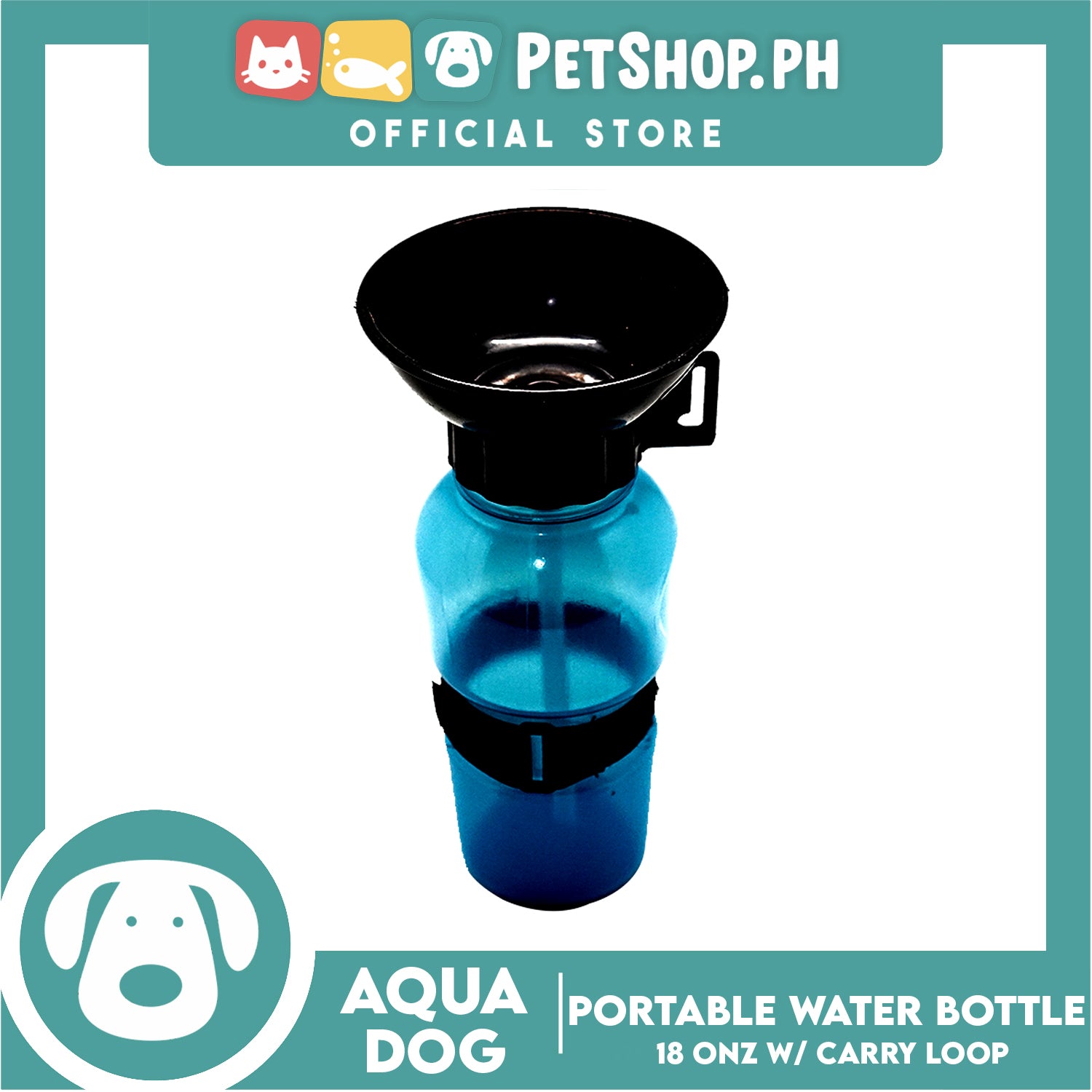 Aqua dog water bowl cheap bottle