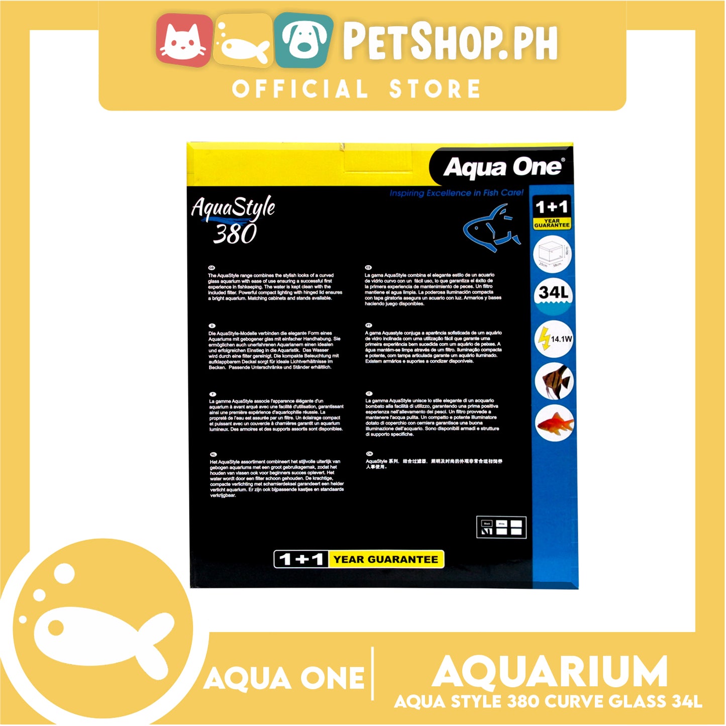 Aqua One Aquarium Style 380