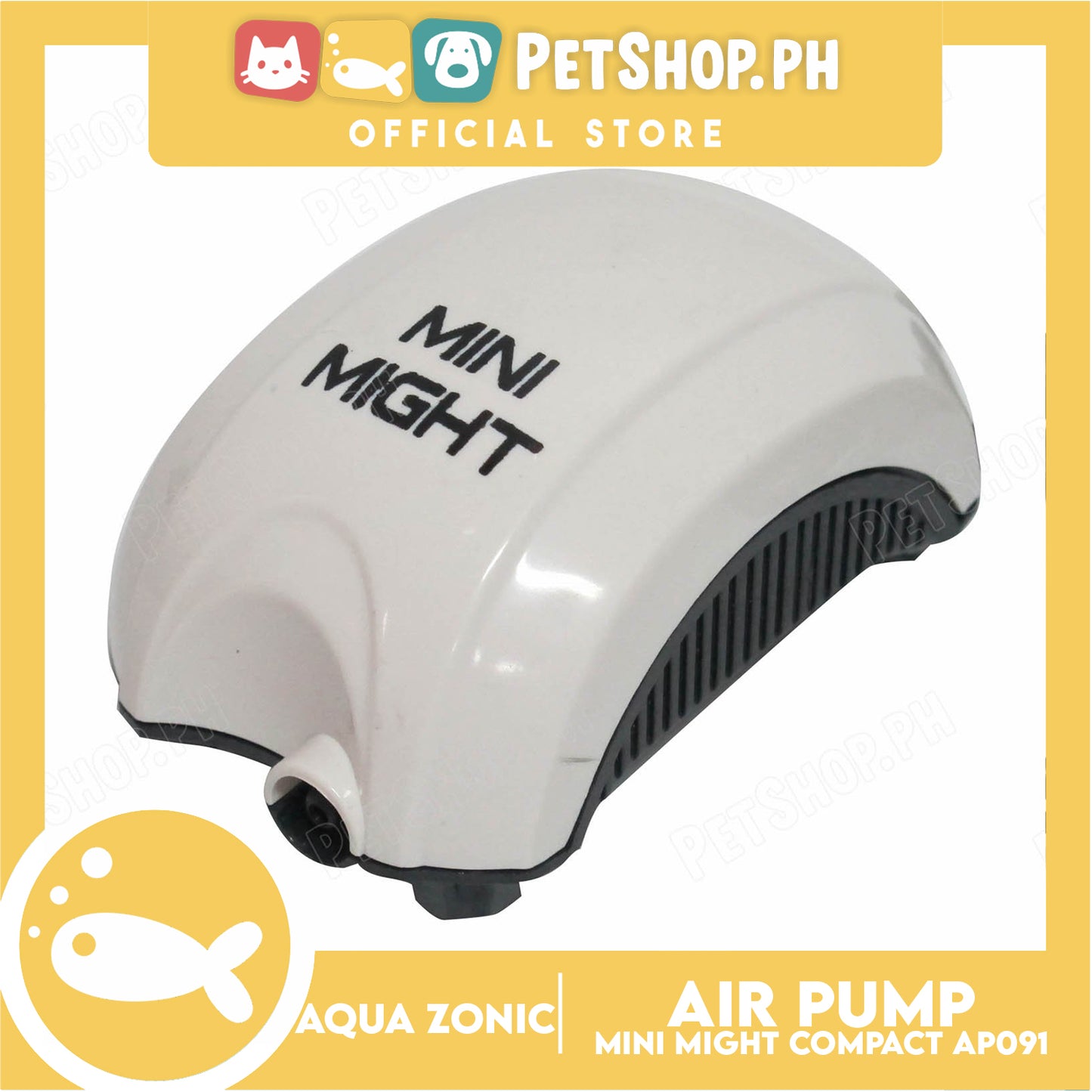 Aqua Zonic Mini Might Compact Aquarium Air Pump