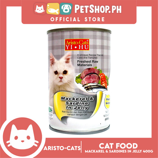 Aristo Cats Yi HU Mackerel and Sardine in Jelly 400g