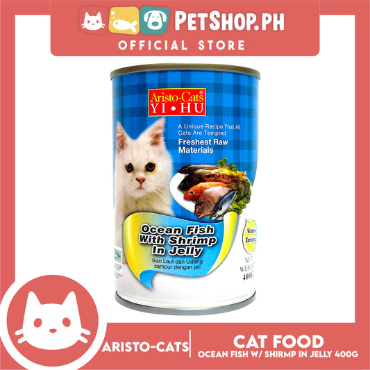 Aristo Cats Yi HU Ocean Fish With Shrimp In Jelly
400g