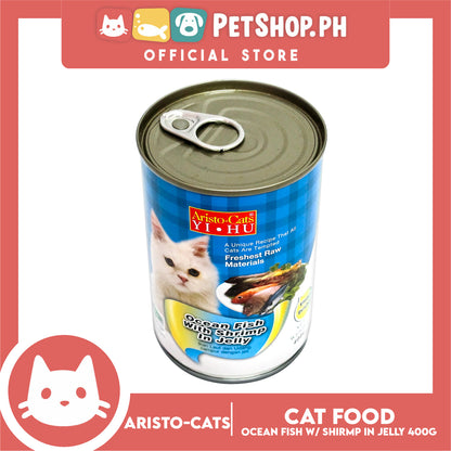 Aristo Cats Yi HU Ocean Fish With Shrimp In Jelly
400g