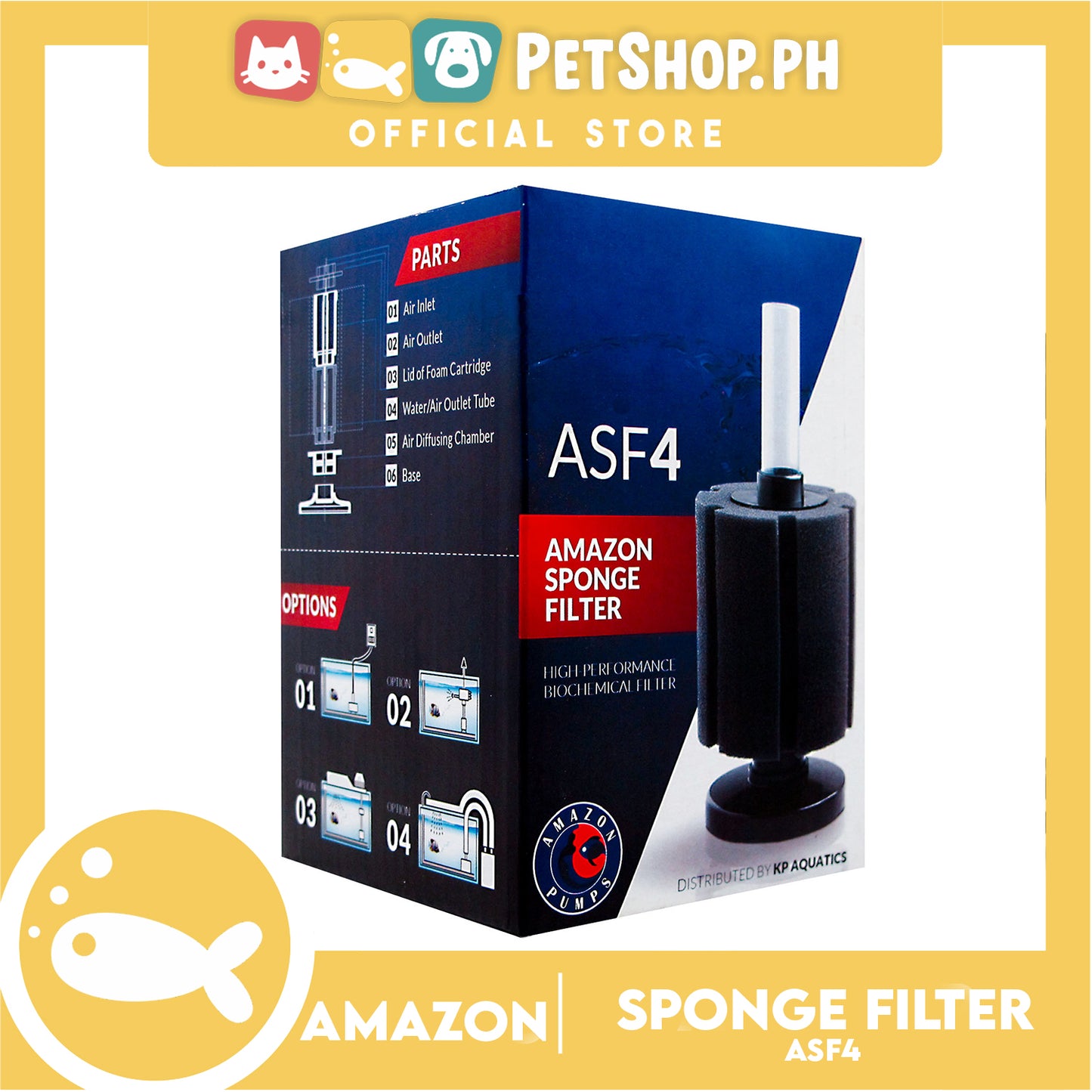 ASF4 Bio Sponge Filter